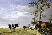 paulus potter A Husbandman with His Herd oil painting picture wholesale